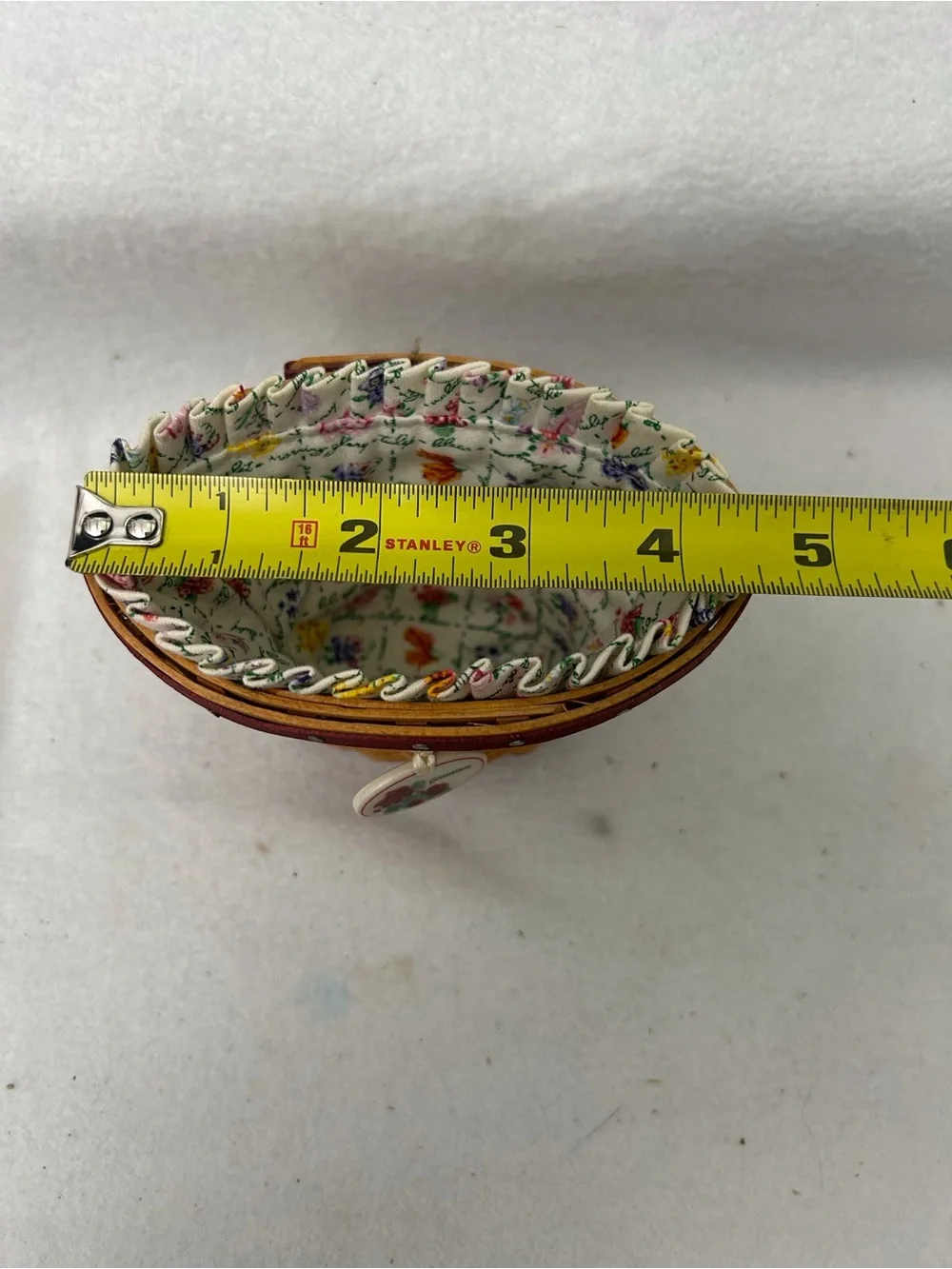 Longaberger 2005 Miniature Geranium Basket Collector Set